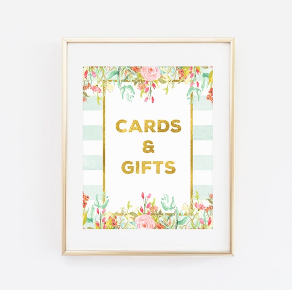 Printable Baby Shower Sign Cards And Gifts Printable Party