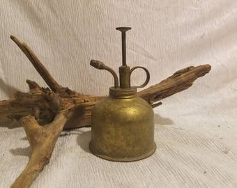 Vintage brass pump