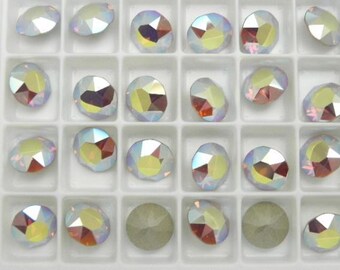 Swarovski 1088 Sand Opa AB F 39ss Xirius Chaton Rhinestones