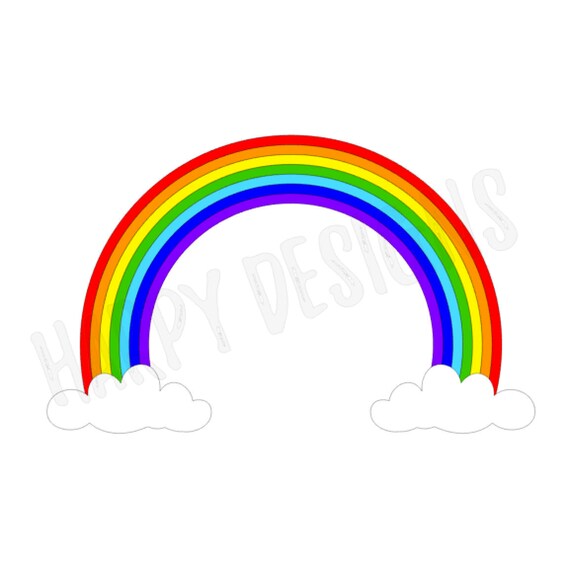 Download Rainbow SVG Rainbow Cut File DXF Eps Png Svg Files Htv