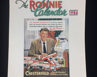 The Ronnie Calendar 1986 - Simon & Schuster Ronald Reagan