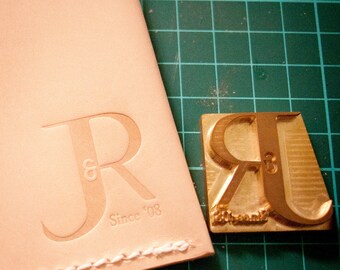 Custom Leather Stamp for leather embossing, leather stamping, leather engraving, branding iron, leather stamp, makers stamp, engraving
