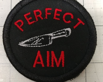 PERFECT AIM adult merit badge