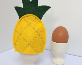 Pineapple Egg Cosy - Egg Cozy - Egg Warmer - Egg Cosies - Egg Cup Cover - Easter Gift- Easter Present
