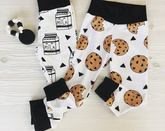 Jogging de bouteille de lait - Got Milk ? leggings monochrome lait - lait bouteille Leggings - taille faite sur commande - unisexe