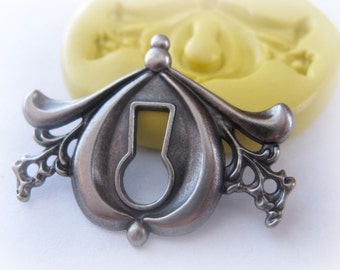 Clay PMC Fondant Key Mold Resin Silicone Mould