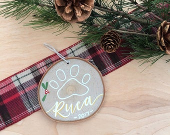 Dog Ornament | Cat Ornament | Christmas Ornament | Paw Ornament | Christmas Decor