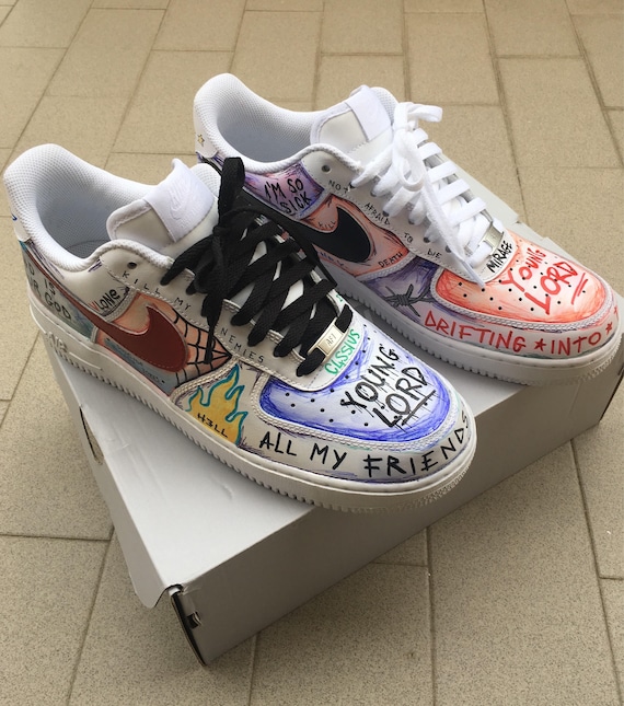 air force 1 con scritte air force 1 con scritte