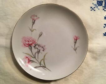 Royal Court Japan Carnation Single Bread and Butter Dish