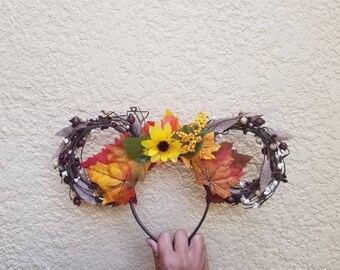 One of a kind Fall seasonal ears