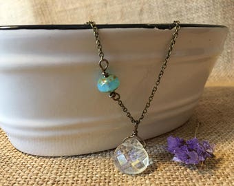 Pineapple Quartz Choker/Short necklace