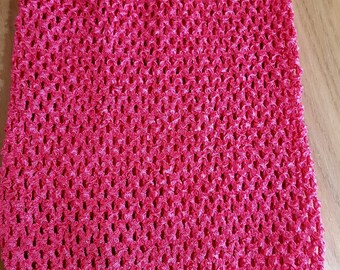 STRAPLESS STRETCHY Fuchsia 2 to 6 years old hook for making TUTU dresses