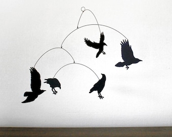 Hanging Mobile | NEVERMORE! The RAVEN mobile