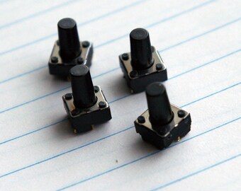 Long Tiny Working Computer Buttons