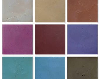 Handmade encaustic paints VINTAGE COLOR COLLECTION - Nine (30ML) paint cubes