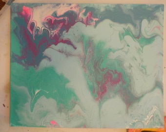 Liquid Acrylic Painting