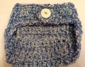 Crocheted Newborn Chunky Diaper Cover