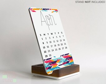2018 Calendar - Desk Accessory - Office Gift - Modern Office Decor - Desk Decor - Cute desk accessories - calendar - Cute Decor - Modern