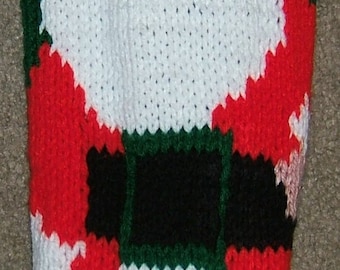 Personalized Hand Knitted Christmas stockings
