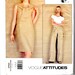Isaac Mizarahi Vogue Patterns Attitudes 2150 Dress, Top and Pants 14-16-18 Uncut YR 1998