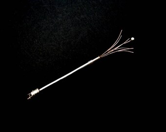 Silver Swizzle Stick Marked Sterling