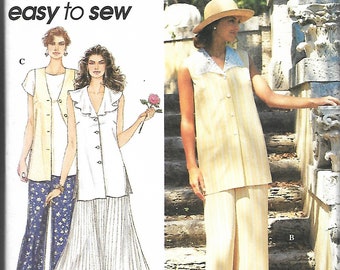 Simplicity 8908 Misses Top, Pants And Skirt Pattern, Size 4-8, UNCUT