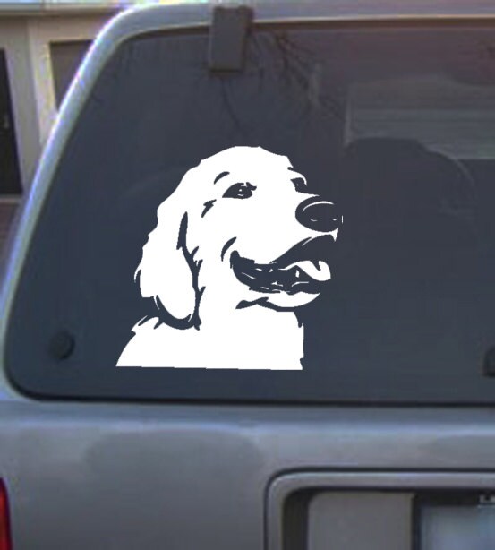 Golden Retriever Dog Decal Sticker Free Shipping To Usa 12