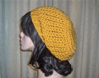 Slouchy Hat Womens Oversized U PICK COLOR Accessories Hat Womens Slouchy Tam Beret Crochet Hat