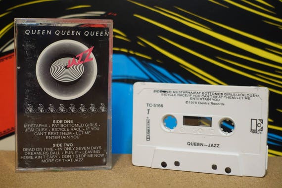 Jazz by Queen Vintage Cassette Tape