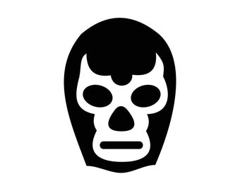 Wrestling Mask Graphics SVG Dxf EPS Png Cdr Ai Pdf Vector Art Clipart instant download Digital Cut Print File Cricut Silhouette