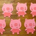 Pig Cupcake Toppers | Peppa Pig | Piggy Party