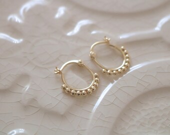 Vermeil ASIE Hoop Earrings