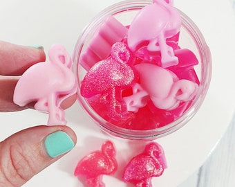 Summer Gift. Flamingo Party. FLAMINGO FABULOUS SOAP gift set. Let's Flamingle. Bachlorette Party Favor. Stand Tall Party. gift for her