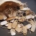 Old fashion vintage tags mini jewelry pricing labels 10mm by 20mm great for resale or collections