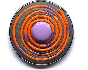 Snap Jewelry - Snaps made with Apoxie Sculpt, Recycled Telephone Wire & Grommets
