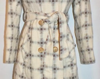 1970s Tailored Tweed Coat