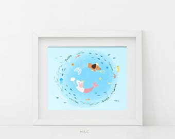 Darby + Dot™ - Merweens - Art Print
