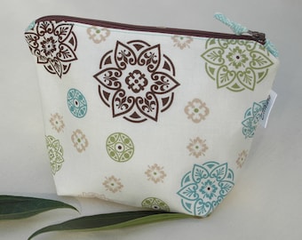 Zipper Cosmetic Bag/Pouch, Bridesmaid Gift