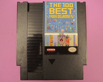 143 in 1 NES Super Games Nintendo Cartridge - 100 Best Video Games - LATEST VERSION with 10 New Games Added for 153 total!