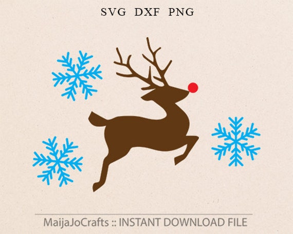 Download Reindeer SVG Christmas SVG Vector file Cricut downloads