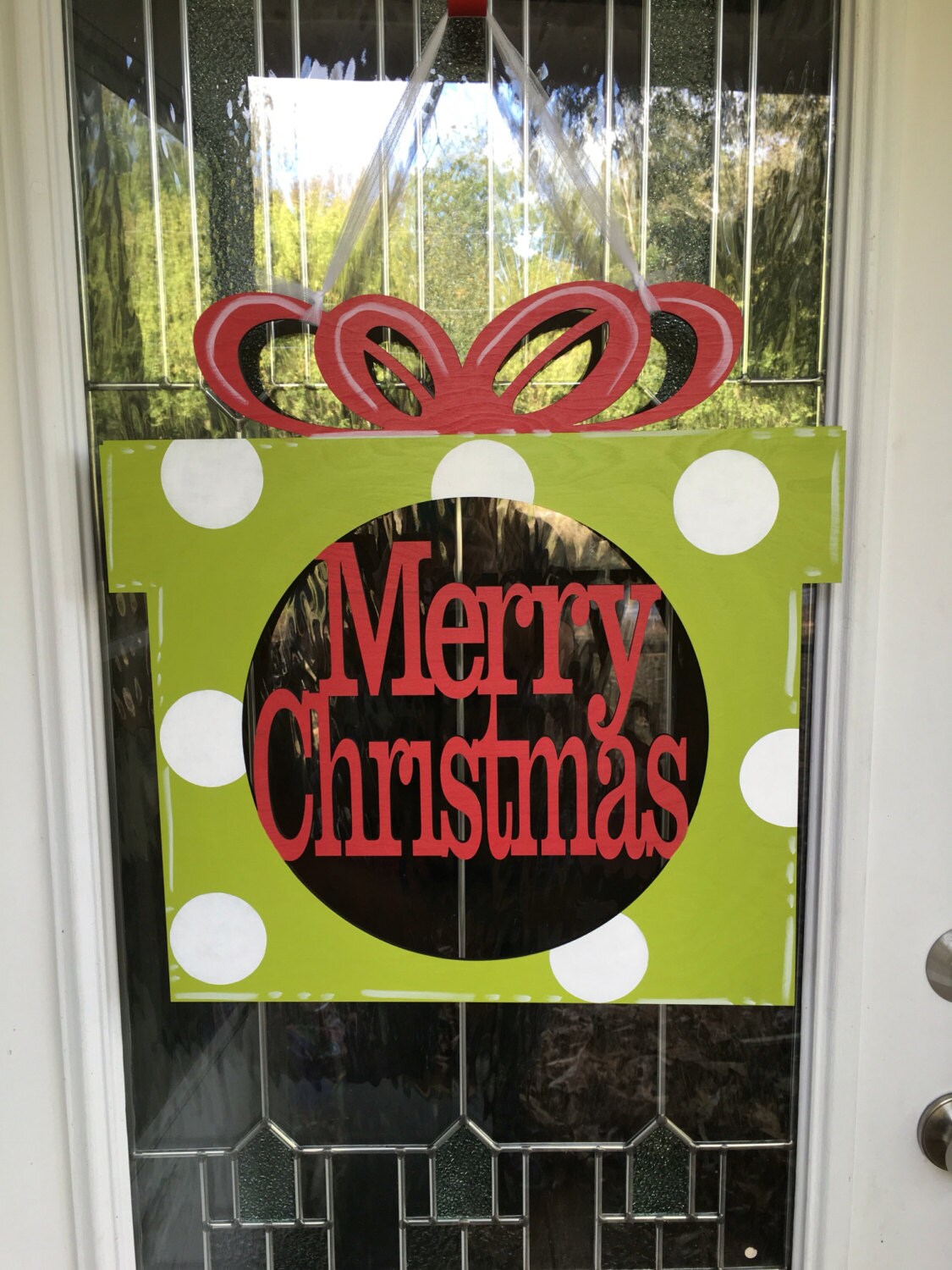 Merry Christmas door hanger Christmas door hanger Christmas