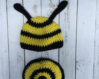 Bumble Bee Photo Prop Hat and Stinger