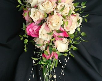 Cascading Rose Bridal Bouquet