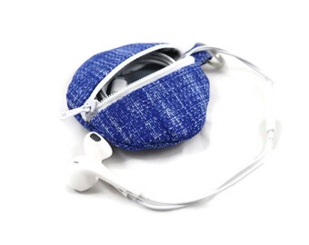 Keychain Earbud Case/Coin Purse