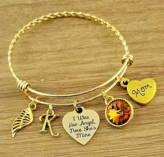 Gold Sympathy Bracelet Sympathy Gift In Memory of Mom Memorial Bracelet Loss of Mom Remembrance Bracelet Remembrance Jewelry Loss of Mother