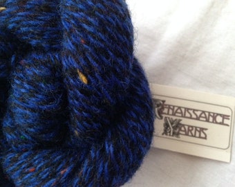 Recycled Shetland Wool Yarn, Reclaimed 6-ply Bulky Weight Yarn, 1,142 yds available @ 0.04/yd