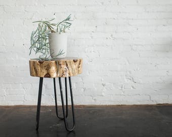 Reclaimed Cedar Side Table