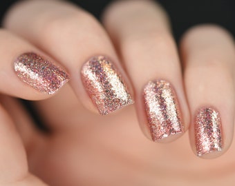 Juliette - Rose Gold Holographic Nail Polish