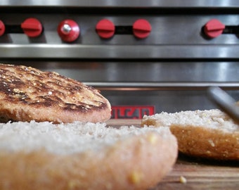 Gluten Free English Muffins 10 Fork-split Muffins