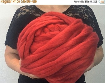 Merino Wool Yarn, Super Chunky Yarn,Chunky Knit Yarn, Super Bulky Merino Wool,Arm Knitting Yarn